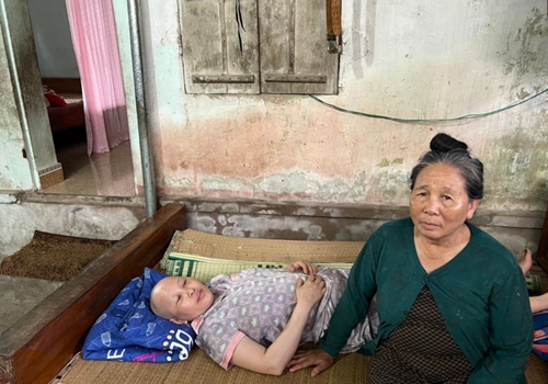 Gia đình cựu chiến binh Đào Văn Hiền rất mong được giúp đỡ